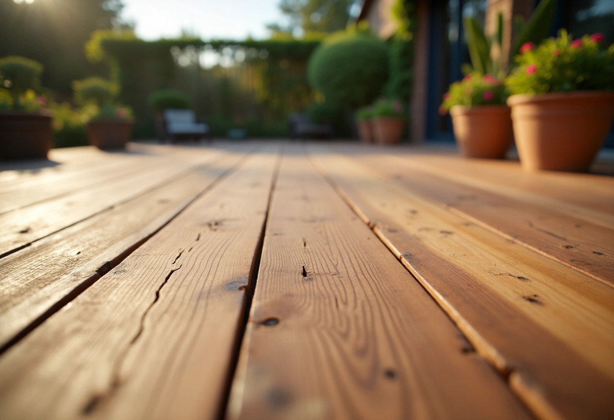 terrasse bois exotique