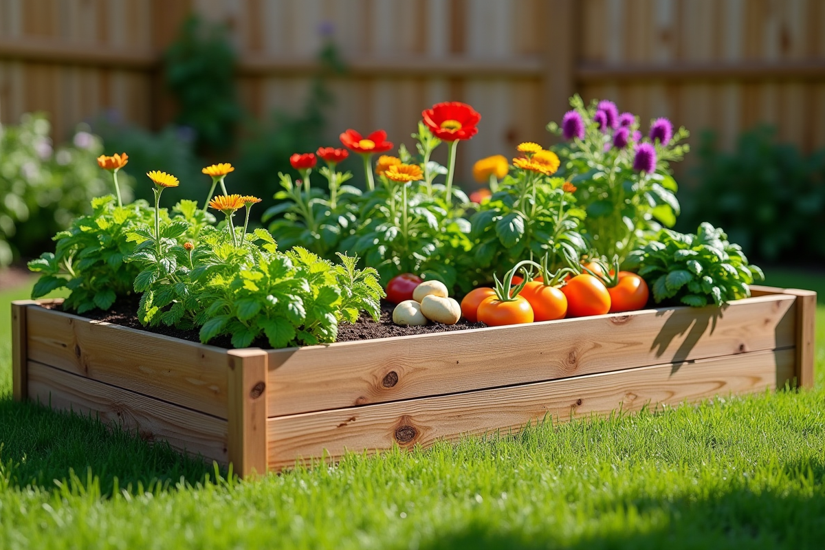 jardinière surélevée